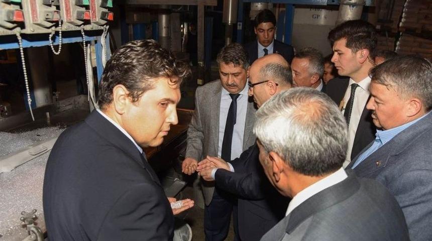 Vali Demirtaş Yumurtalık Serbest B&ouml;lgesi&rsquo;nde İncelemede Bulundu