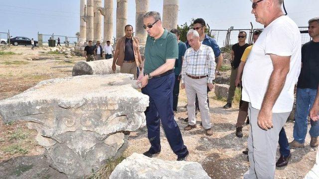 Vali Su, Antik Alanları İnceledi