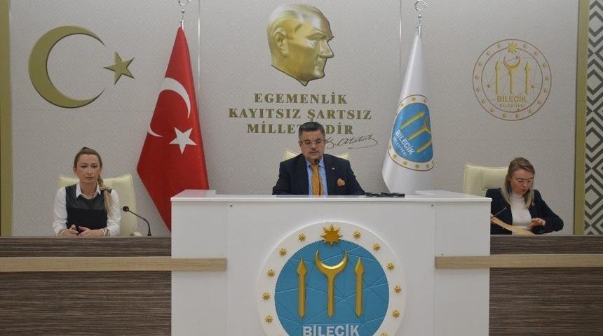 Bilecik Belediye Meclisi Mart Ayı Birleşimi Yapıldı
