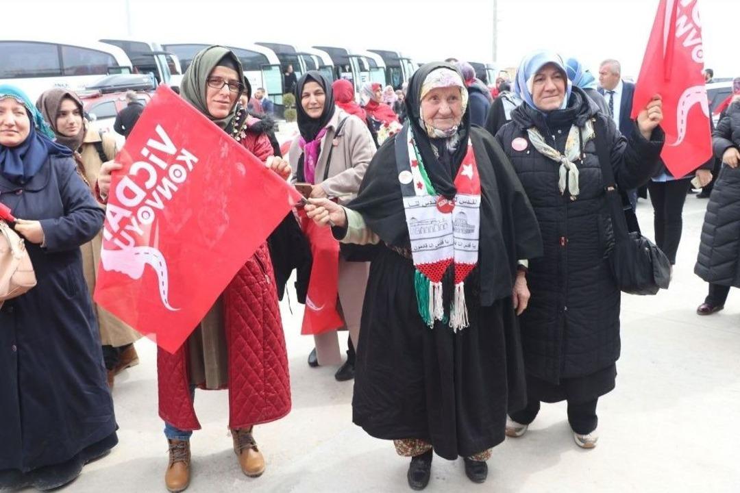 Vicdan Konvoyu Aksaray&rsquo;a Ulaştı