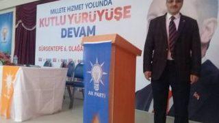 Ak Parti Gürgentepe İlçe Başkanı Sezai Aydın Oldu