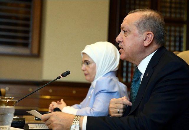 Cumhurbaşkanı Erdoğan, ’’vicdan Konvoyu’’ Temsilcilerini Kabul Etti