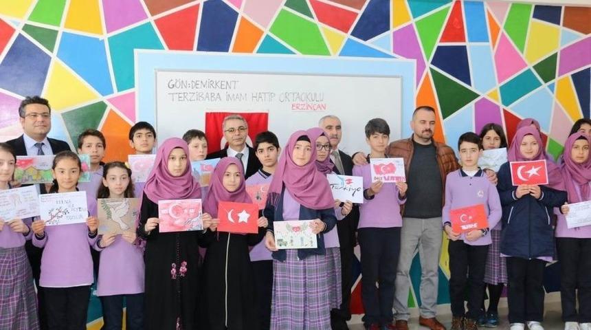 Mehmet&ccedil;iğe Destek İ&ccedil;in Mektup Ve Resim G&ouml;nderdiler