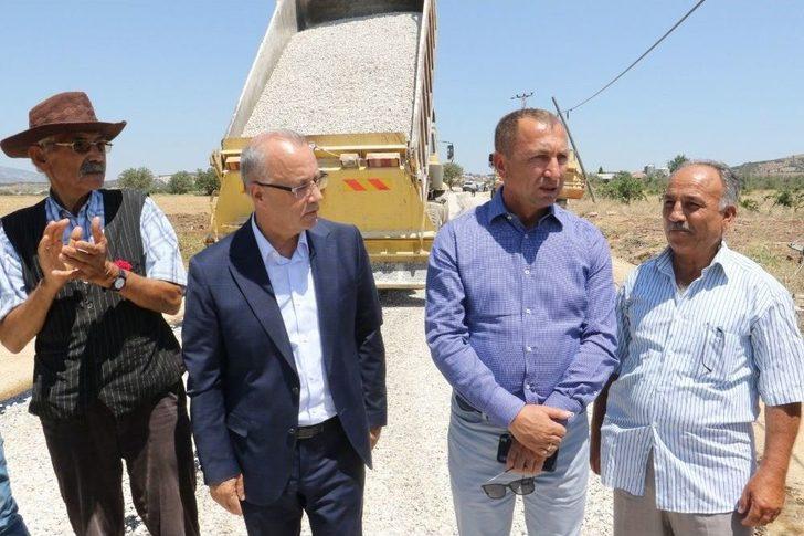 Salihli’ye Bu Sezon 97 Kilometre Asfalt Atılacak G3