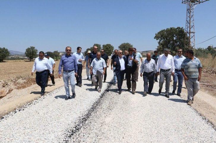 Salihli’ye Bu Sezon 97 Kilometre Asfalt Atılacak G4