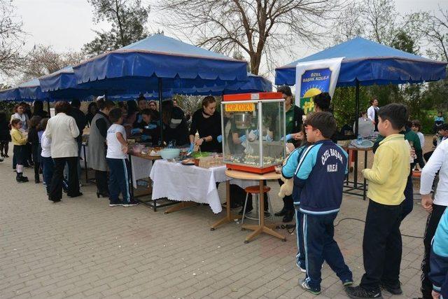 Başak Koleji Cezaevinde Anneleriyle Kalan Çocuklar İçin Kermes Düzenledi