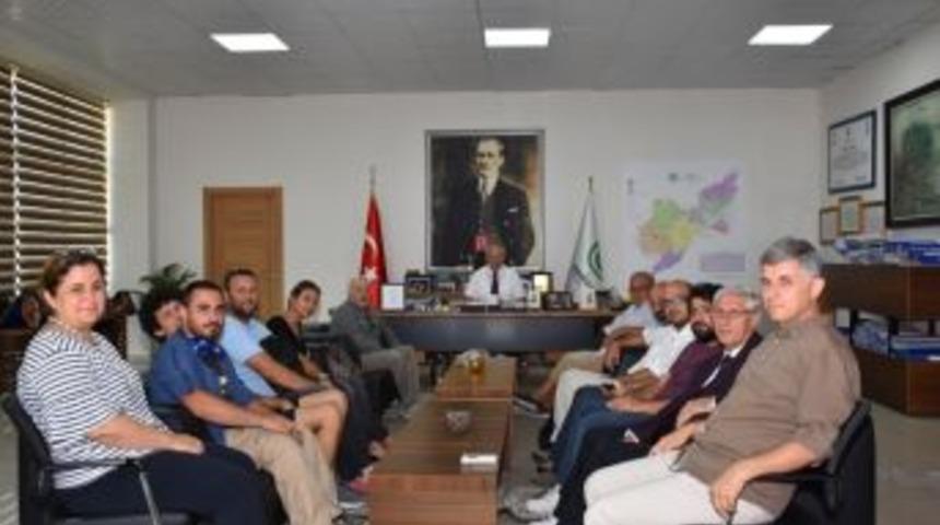 Başkan Albayrak, &Ccedil;ek&uuml;l Temsilcilerini Ağırladı