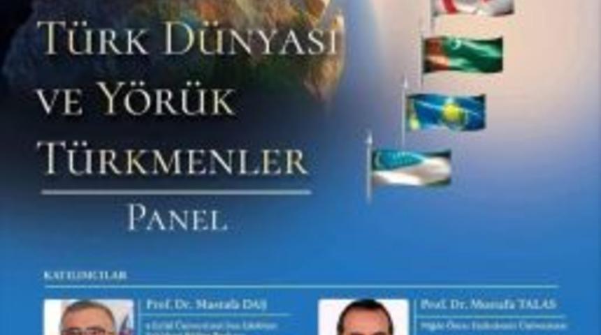Aliağa&rsquo;da T&uuml;rk D&uuml;nyası Ve Y&ouml;r&uuml;k T&uuml;rkmenler Paneli
