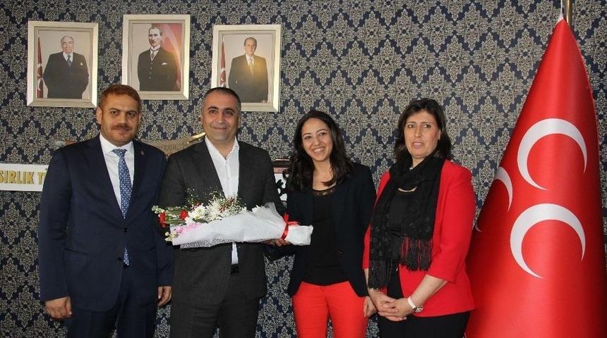 Ak Parti&rsquo;den Mhp&rsquo;ye Nezaket Ziyareti