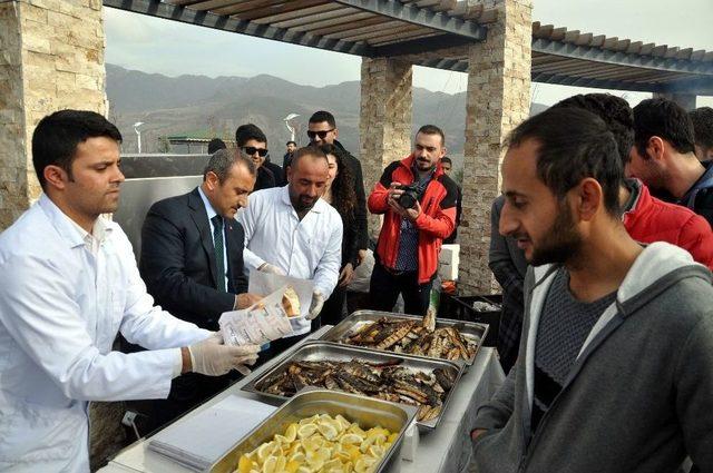 Tunceli’de Balık Ekmek Etkinliği