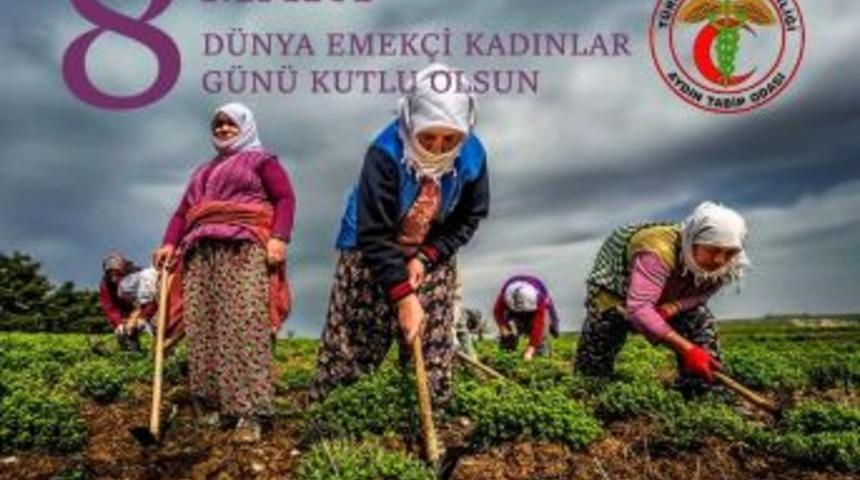 Aydın Tabip Odası 8 Mart Kadınlar G&uuml;n&uuml;&rsquo;n&uuml; Kutladı