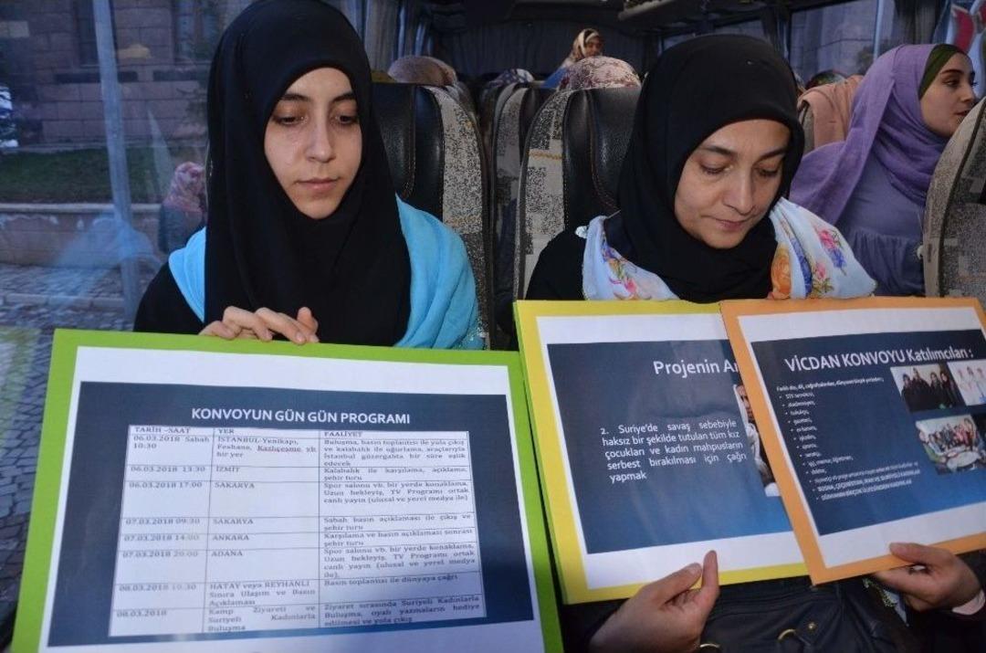 Muş&rsquo;tan Hatay&rsquo;a "vicdan Konvoyu"