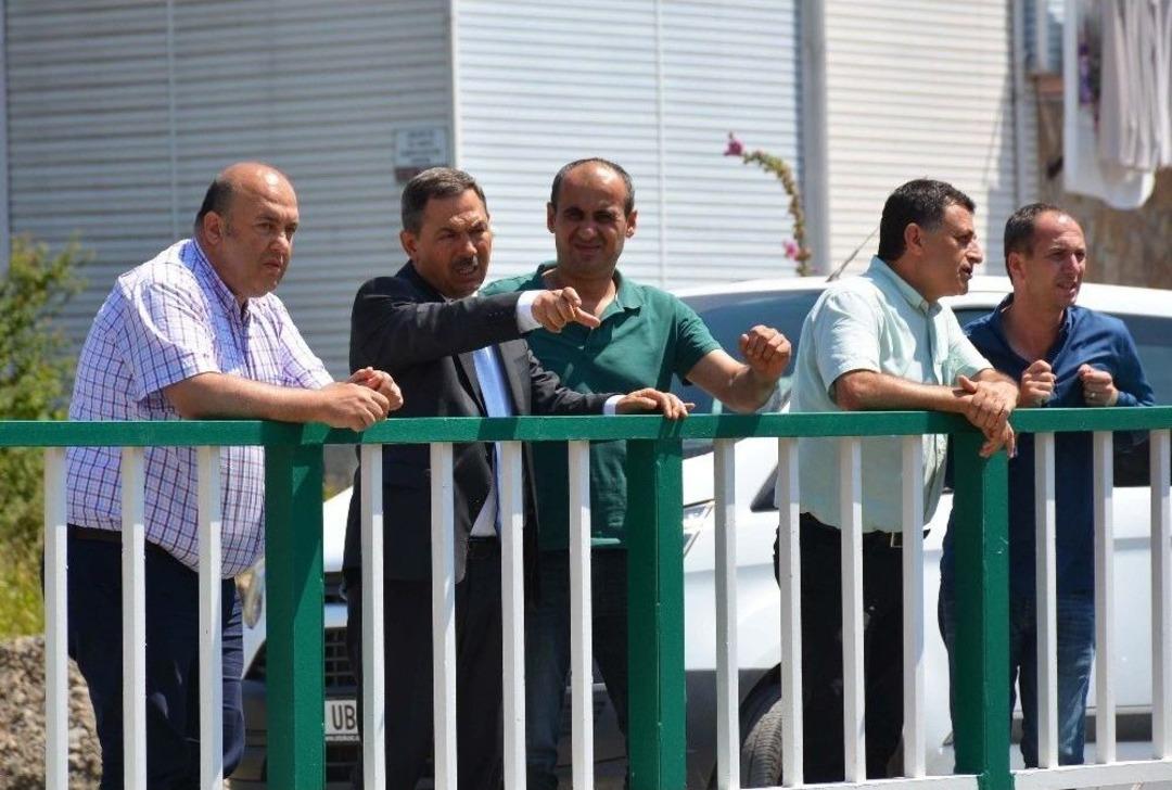 Başkan Uysal, Kepez Mahallesi&rsquo;nde &Ccedil;alışmaları İnceledi