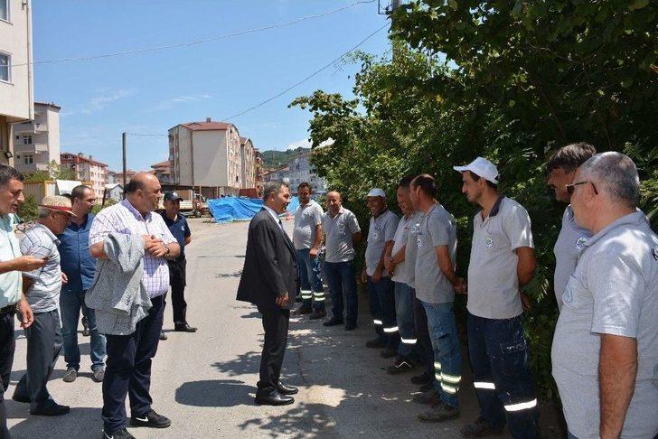 Başkan Uysal, Kepez Mahallesi’nde Çalışmaları İnceledi G2