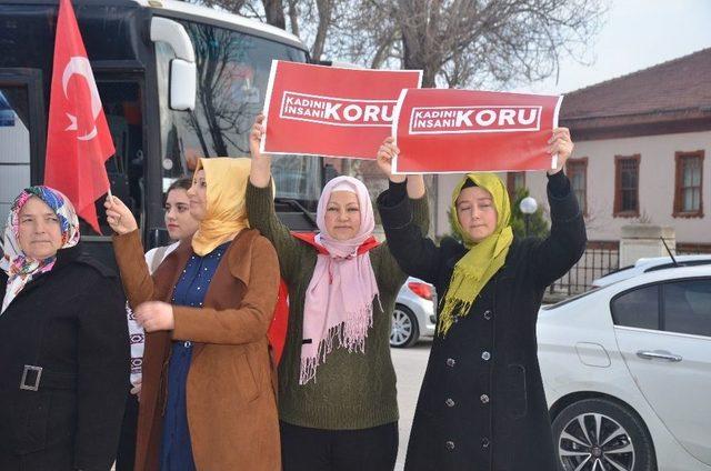 “vicdan Konvoyu” Hatay’a Gitmek Üzere Yola Çıktı