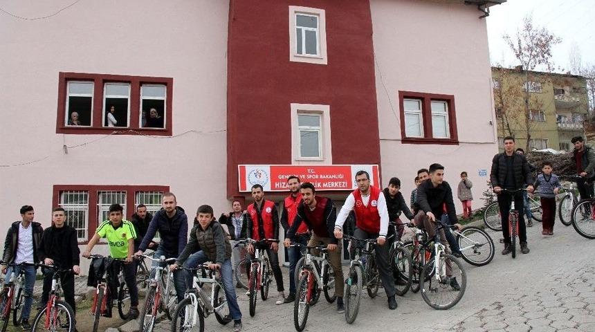 Hizan&rsquo;da &lsquo;sağlıklı Yaşam İ&ccedil;in Pedala Bas&rsquo; Etkinliği