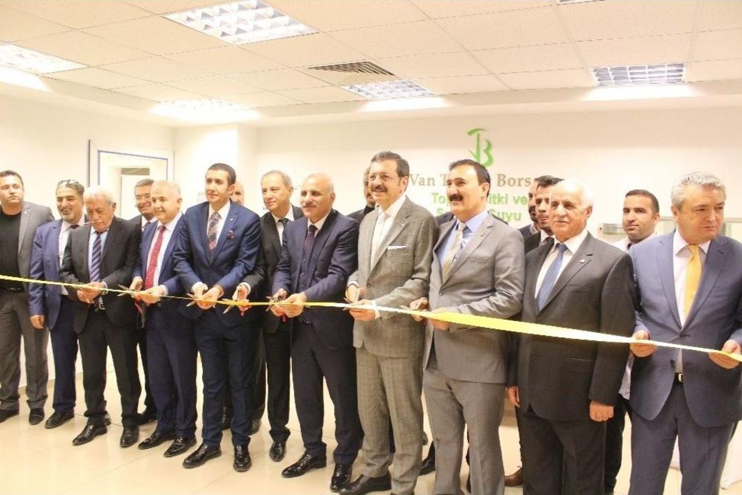 Tobb Başkanı Hisarcıklıoğlu, Vantb&rsquo;da Laboratuvar A&ccedil;ılışını Ger&ccedil;ekleştirdi