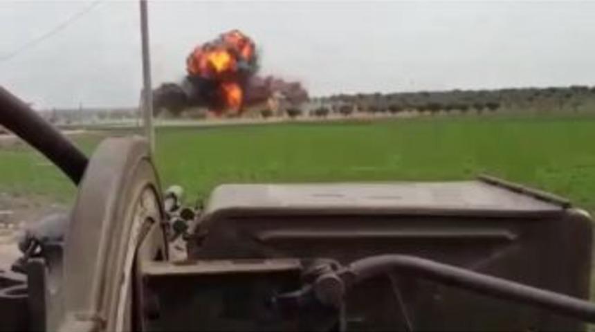 Cinderes&rsquo;te Ter&ouml;ristlerin M&uuml;himmat Deposu İmha Edildi