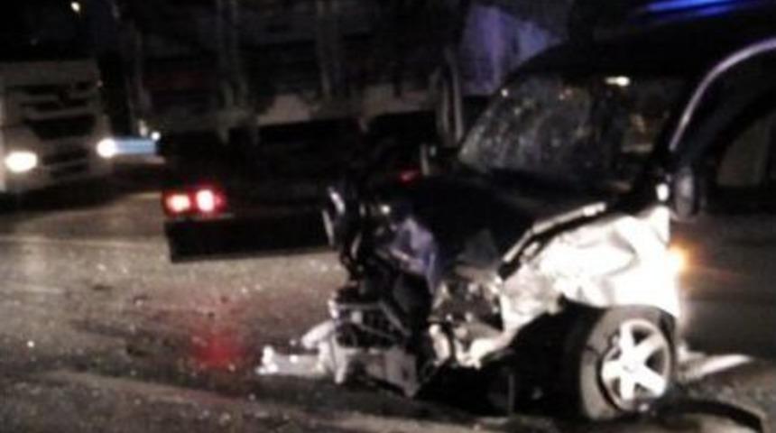 Ankara-konya Yolunda Zincirleme Kaza