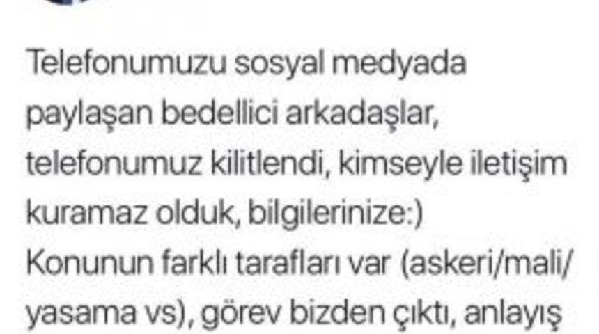 Bedelli Detaylarını A&ccedil;ıklayan Turan&rsquo;ın Telefonları Kilitlendi
