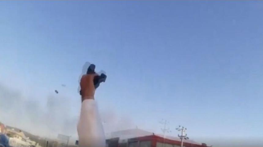 (&ouml;zel Haber) Damat Drift Yaptı, Sağdıcı Havaya Ateş A&ccedil;tı