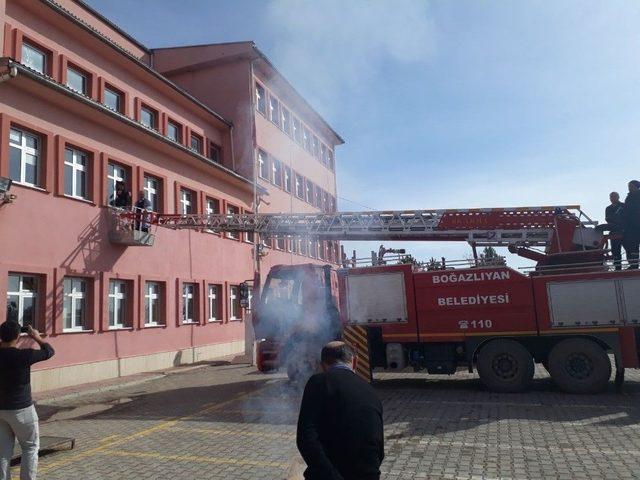 Boğazlıyan’da Gerçeği Aratmayan Deprem Ve Yangın Tatbikatı