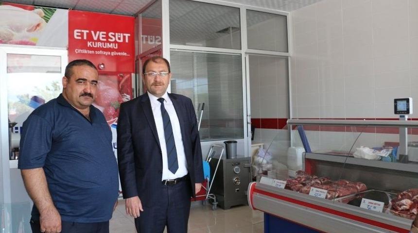 Erzincan&rsquo;da Et Ve S&uuml;t Kurumunun Satış Mağazası A&ccedil;ıldı