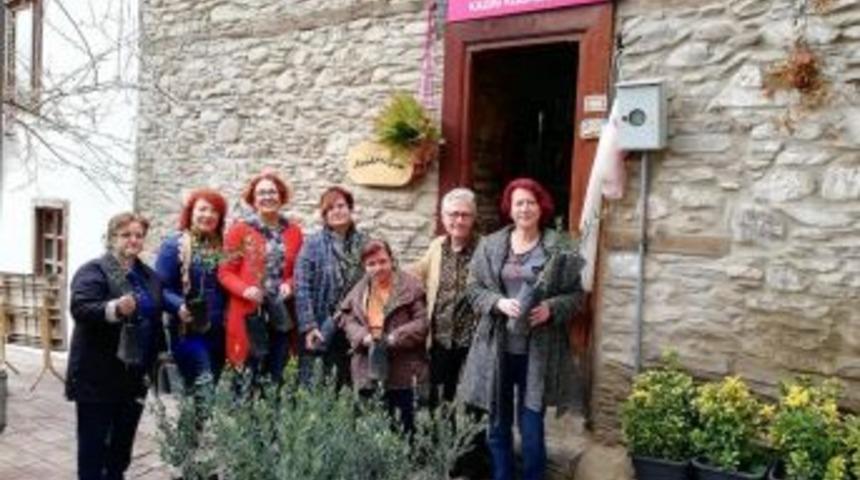 Kadın Kooperatifine Fidan Desteği