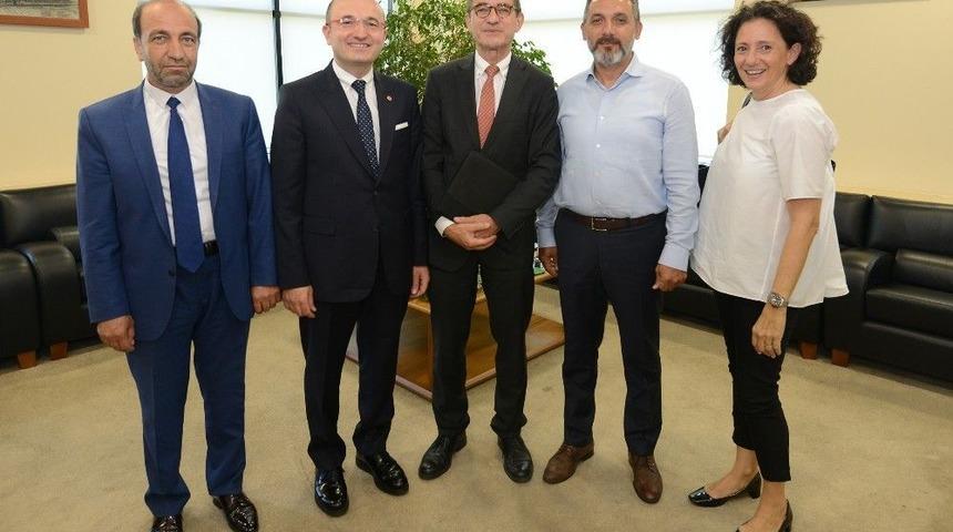 Alman Başkonsolos Birgelen&rsquo;den Btso&rsquo;ya Veda Ziyareti