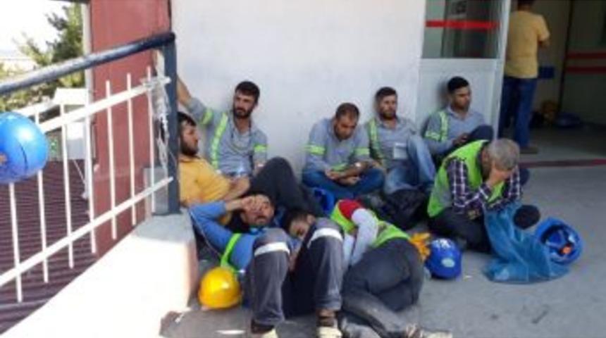 Aliağa&rsquo;da 250&rsquo;ye Yakın İş&ccedil;i Yemekten Zehirlendi