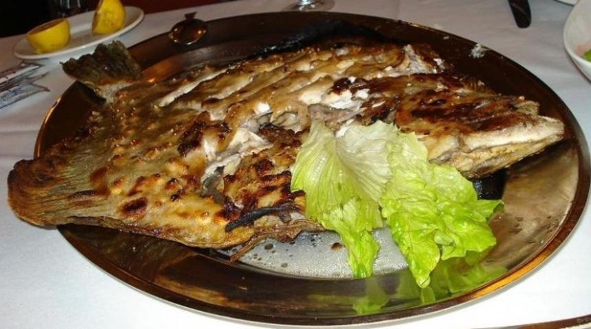 Fırında Kalkan Balığı