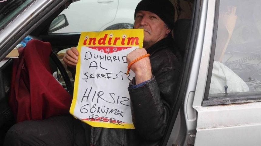 Hırsıza &rsquo;not&rsquo;lu Tepki