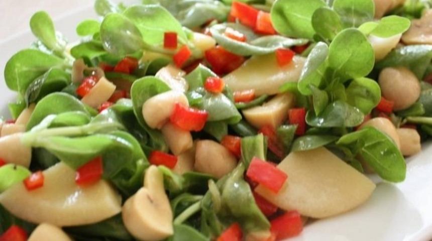 Enginarlı Semizotu Salatası