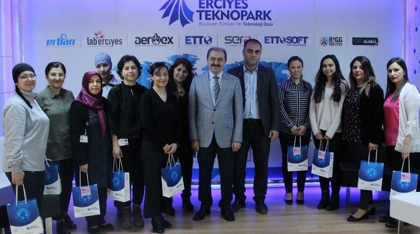 Erciyes Teknopark&rsquo;ta D&uuml;nya Kadınlar G&uuml;n&uuml; Kutlandı