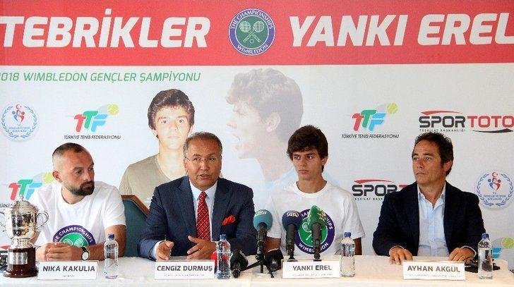 Wimbledon Şampiyonu Yankı Erel, Medyayla Buluştu G1