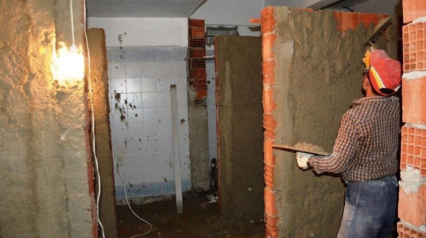 İzmit Belediyesi Hasanağa Camii&rsquo;nin Şadırvanını Yeniliyor