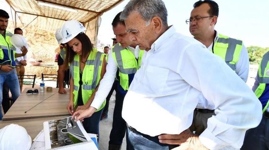 Başkan &Ccedil;izmeleri Giydi, İzmir&rsquo;in En Uzun T&uuml;nelini İnceledi