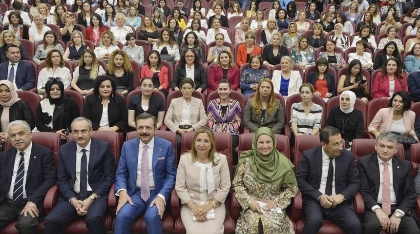 Tobb Kadın Girişimciler&rsquo;den Tobb Başkanı Hisarcıklıoğlu Ve Bakan Pekcan&rsquo;a Ziyaret