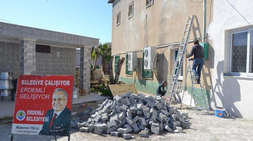 Erdemli Belediyesi&rsquo;nin İbadethane Hizmetleri S&uuml;r&uuml;yor