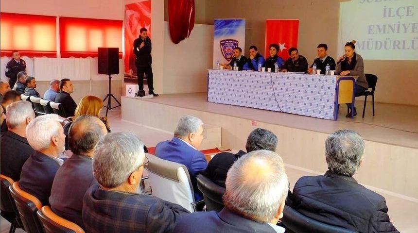 Sultanhanı İl&ccedil;esinde Huzur Toplantısı