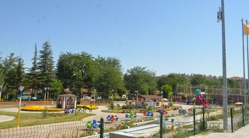 Ereğli Belediyesinden Parklara G&uuml;venlik Kamerası