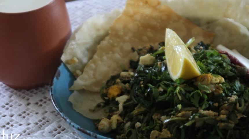 Yumurtalı Gelincik Otu Kavurması