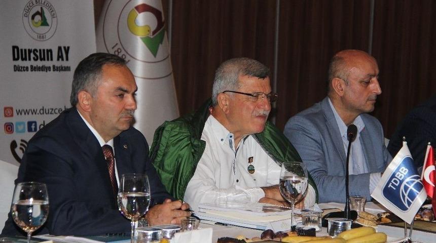 7 &Uuml;lkeden Tdbb Y&ouml;netimi D&uuml;zce&rsquo;de Buluştu