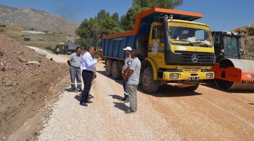 Korkuteli&rsquo;nde Asfalt Hazırlığı
