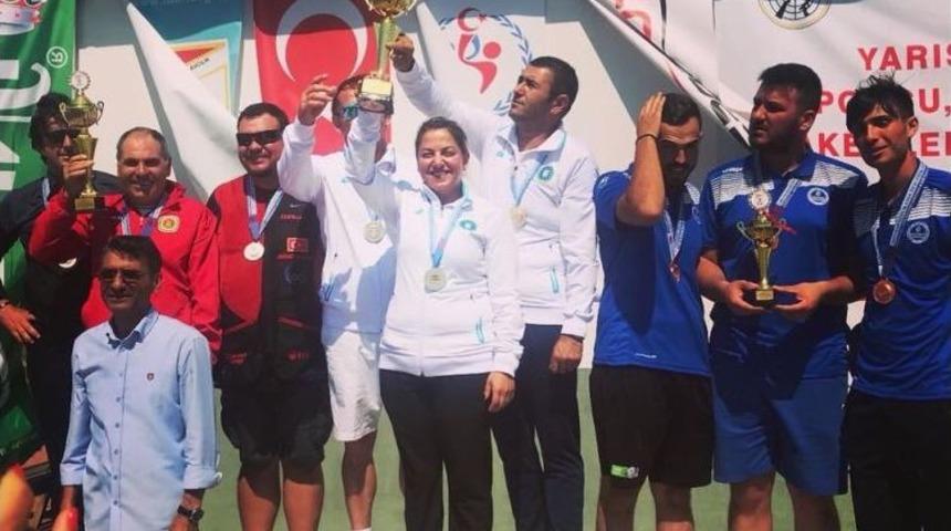 B&uuml;y&uuml;kşehir, &lsquo;trap&rsquo;ta T&uuml;rkiye Şampiyonu