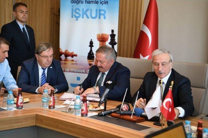 Kayseri Osb İle İşkur Arasında ’işbaşı Eğitim Programı İşbirliği Protokolü’ İmzalandı G5