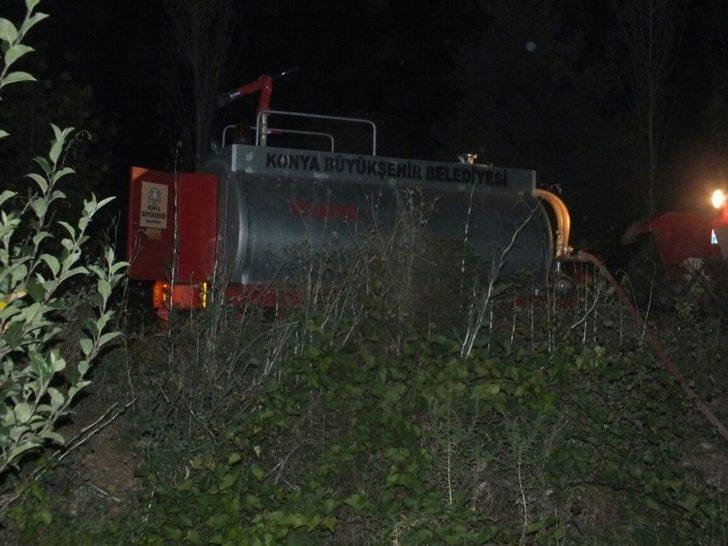 Isparta’da Korkutan Çöp Depolama Alanı Yangını G2