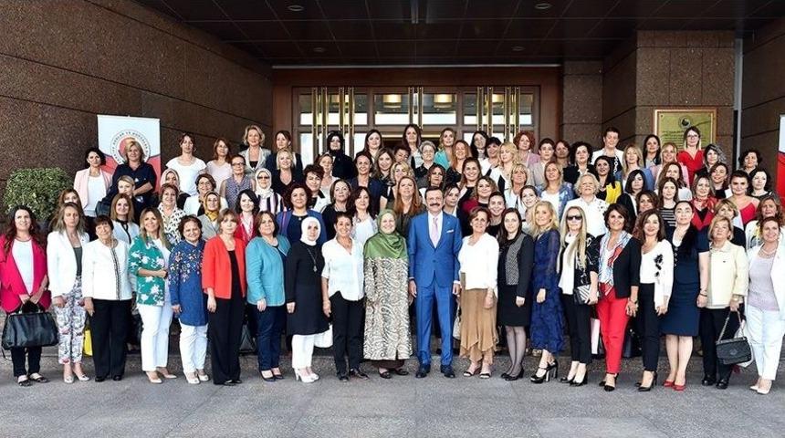 D&uuml;zceli Kadın Girişimciler&rsquo;den Pekcan Ve Hisarcıklıoğlu&rsquo;na Ziyaret