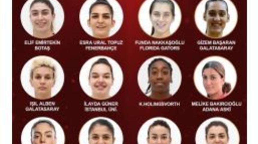 A Milli Kadın Basketbol Takımı&rsquo;nın Aday Kadrosu A&ccedil;ıklandı