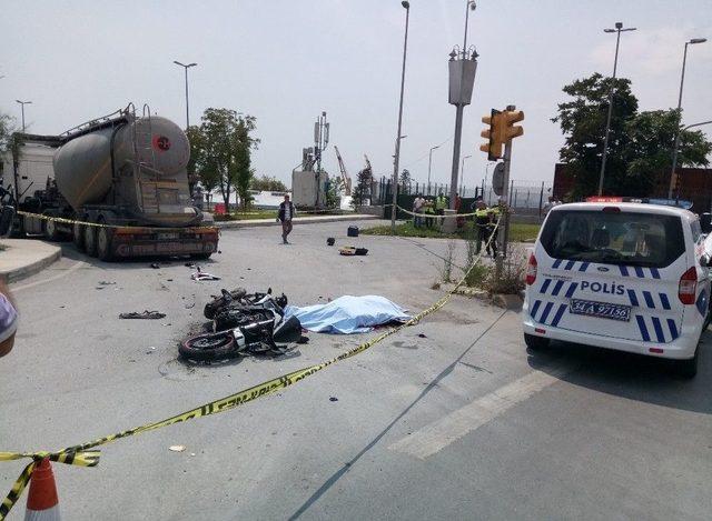 Üsküdar’da Kural İhlali Yapan Kamyon Motosikletlinin Hayatını Kaybetmesine Neden Oldu